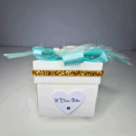 Boks na ślub zielony