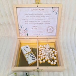 Koperta pudełko na pieniądze z okazji Komunii Świętej