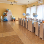 Dekoracja na chrzciny dla chłopca