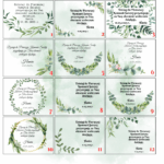 Podziękowanie na komunię zielone wzory