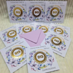 Zaproszenia komunijne składane