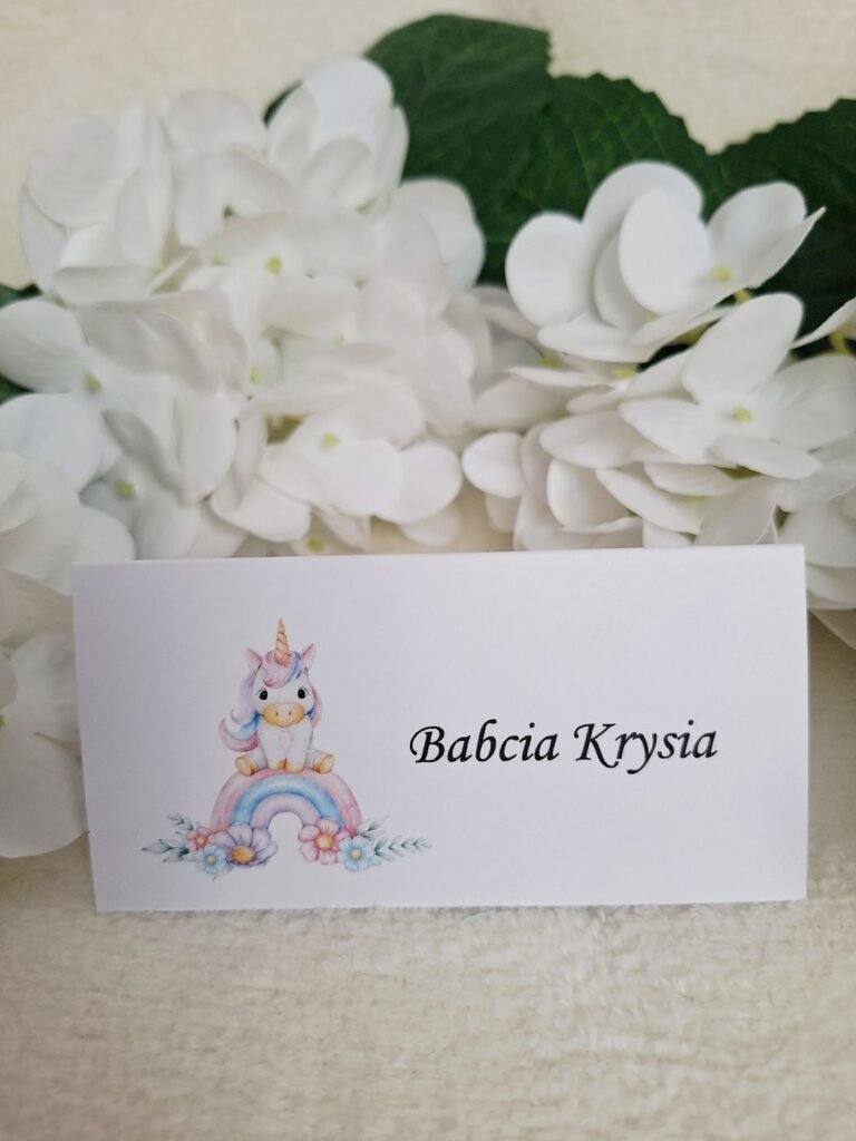 Winietka na urodziny dziecka – wzór 39