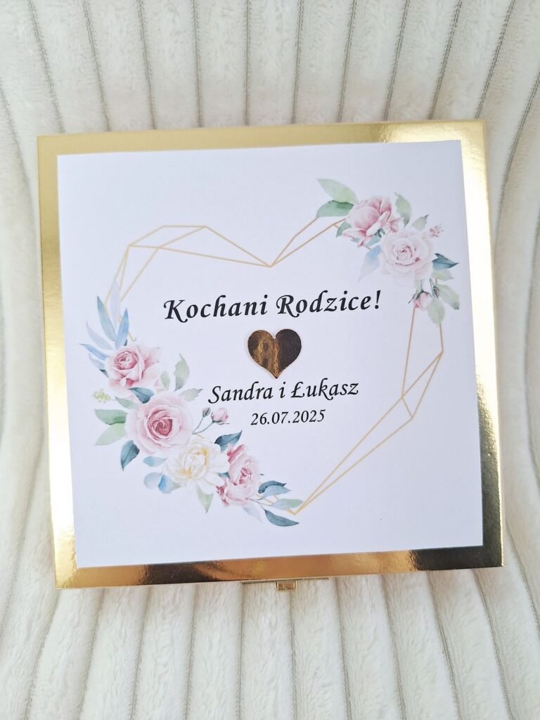 Zaproszenie ślubne – wzór 12